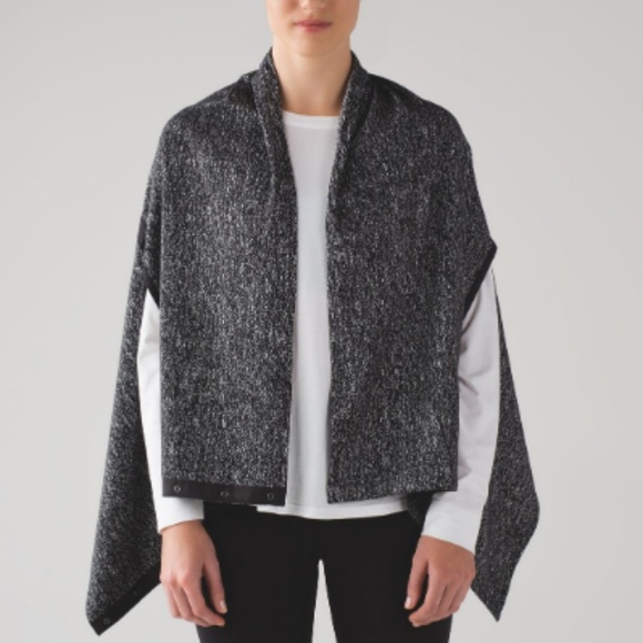 lululemon athletica Accessories - NWOT Lululemon Vinyasa Wrap Luon Jacquard Black